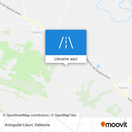 Mapa Avinguda Llaurí