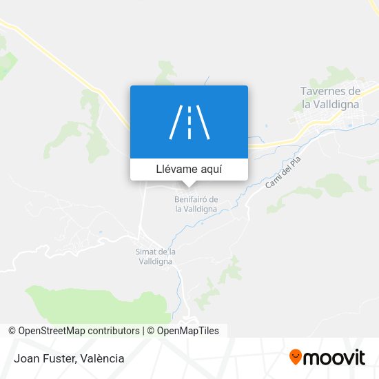 Mapa Joan Fuster