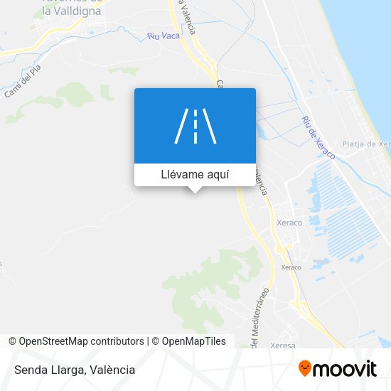 Mapa Senda Llarga