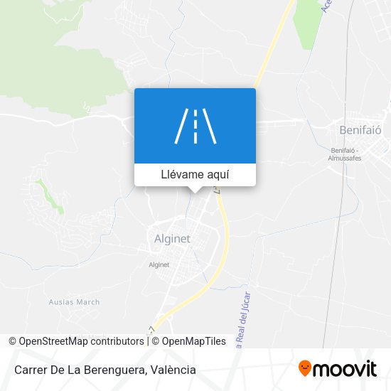 Mapa Carrer De La Berenguera