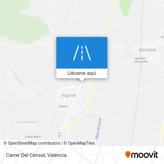 Mapa Carrer Del Censal
