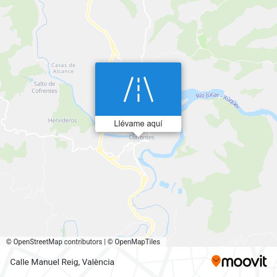 Mapa Calle Manuel Reig