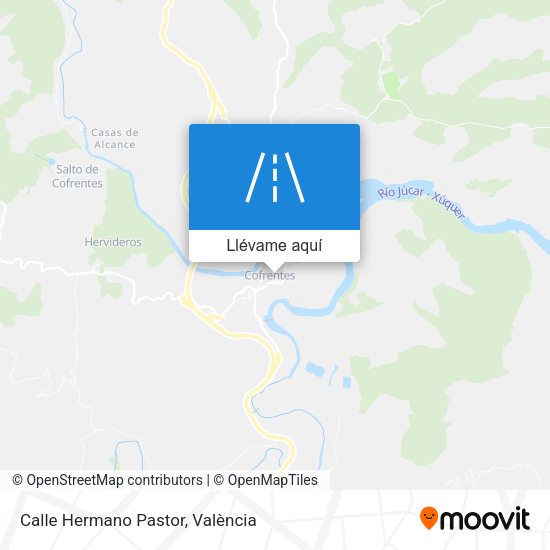 Mapa Calle Hermano Pastor
