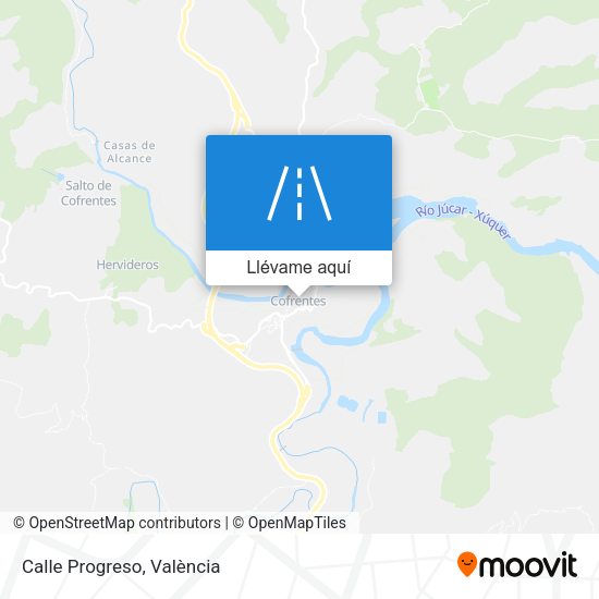 Mapa Calle Progreso