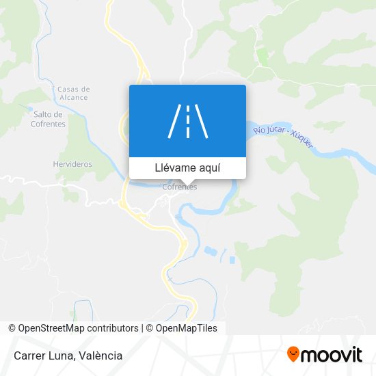 Mapa Carrer Luna