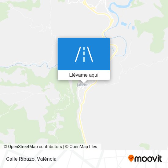 Mapa Calle Ribazo