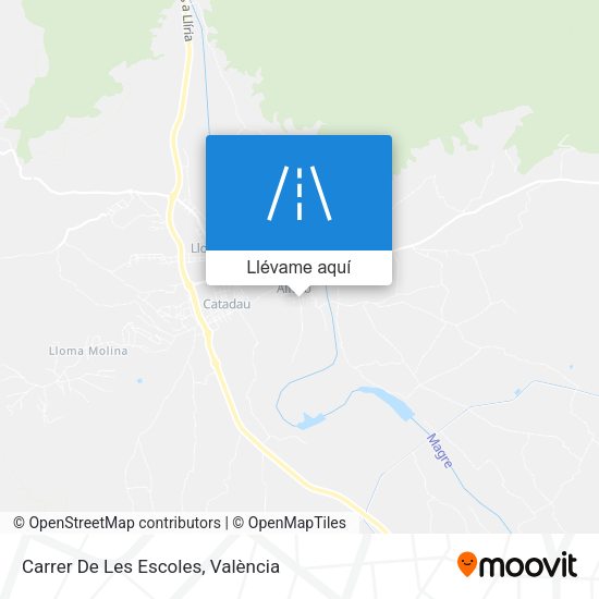 Mapa Carrer De Les Escoles