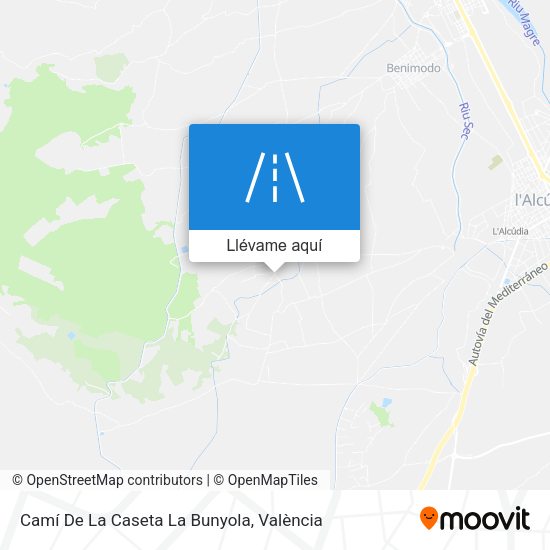 Mapa Camí De La Caseta La Bunyola