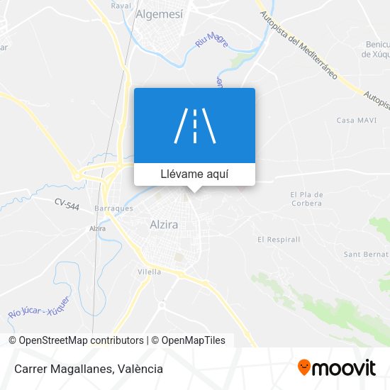 Mapa Carrer Magallanes