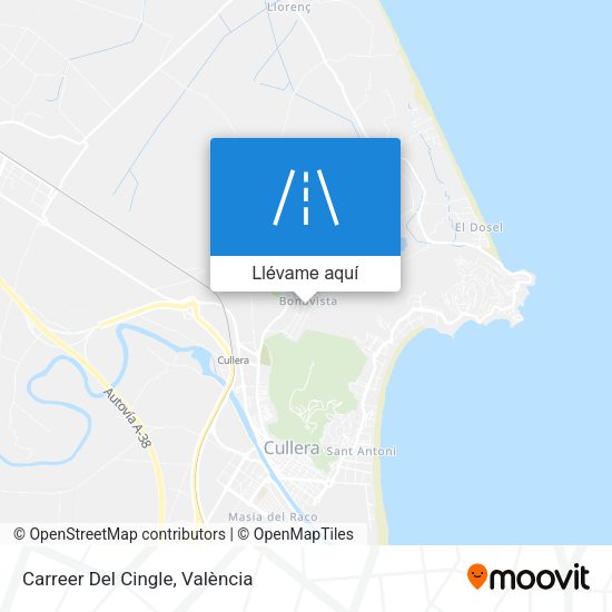 Mapa Carreer Del Cingle