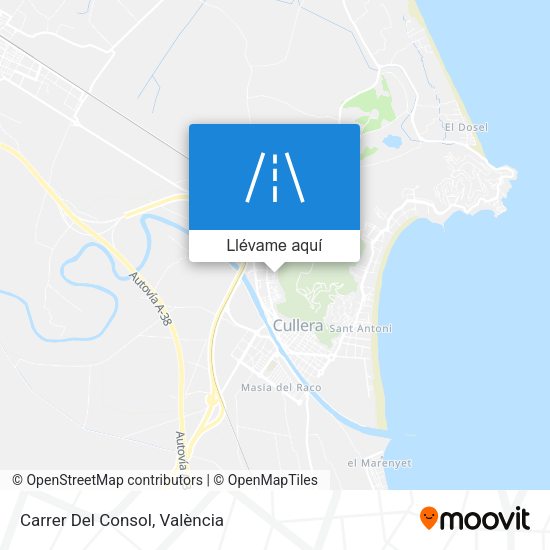 Mapa Carrer Del Consol