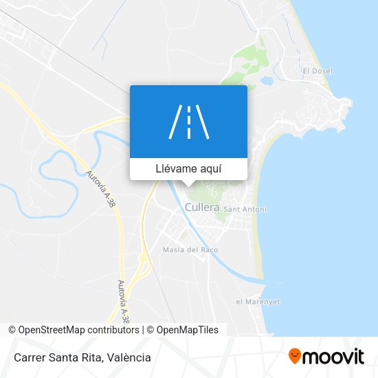 Mapa Carrer Santa Rita