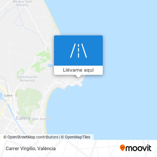 Mapa Carrer Virgilio