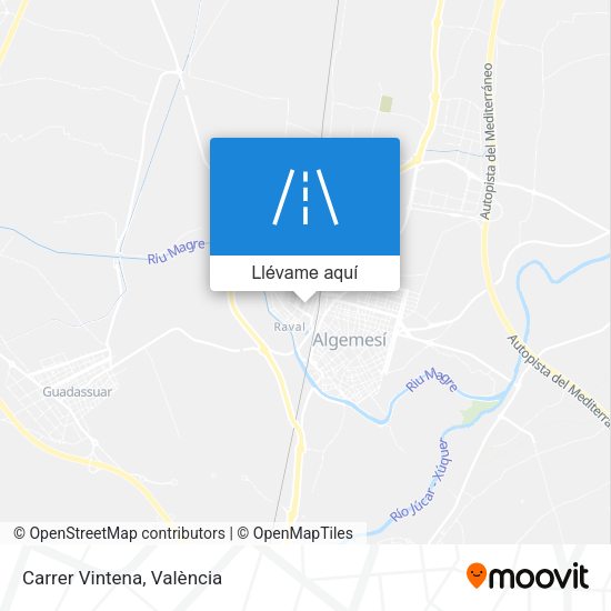 Mapa Carrer Vintena