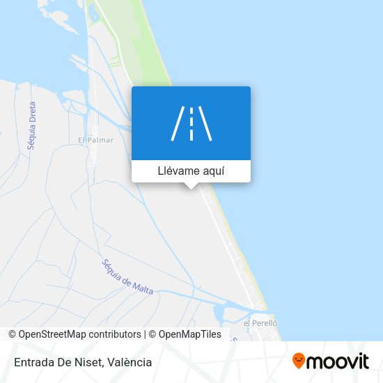 Mapa Entrada De Niset