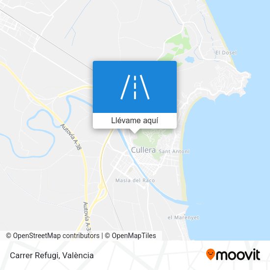 Mapa Carrer Refugi
