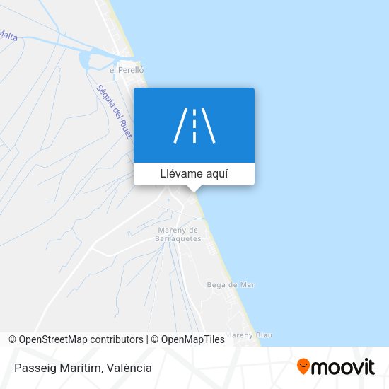 Mapa Passeig Marítim