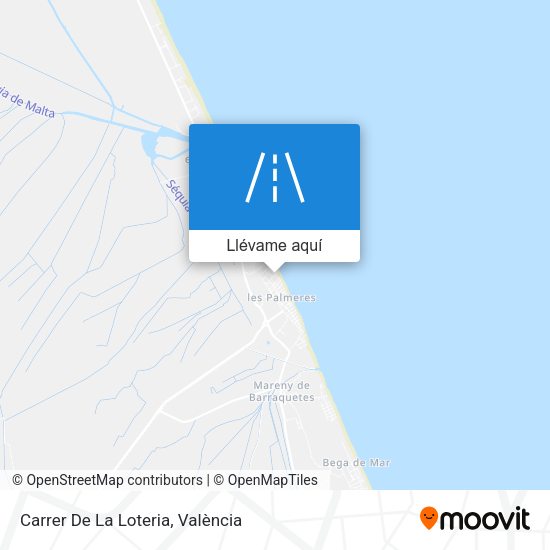 Mapa Carrer De La Loteria