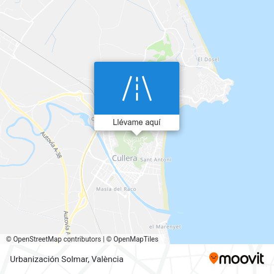 Mapa Urbanización Solmar