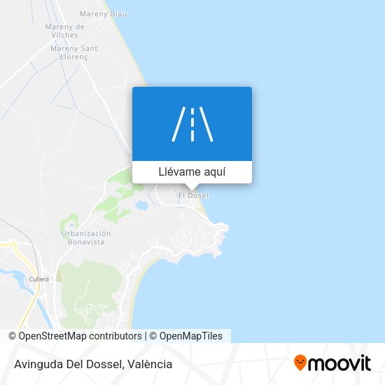 Mapa Avinguda Del Dossel