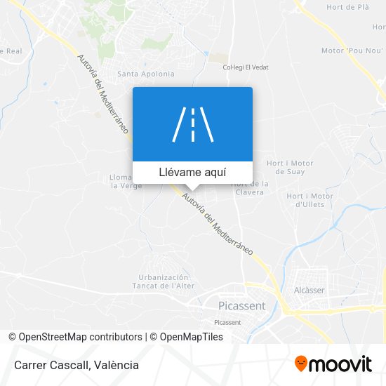 Mapa Carrer Cascall