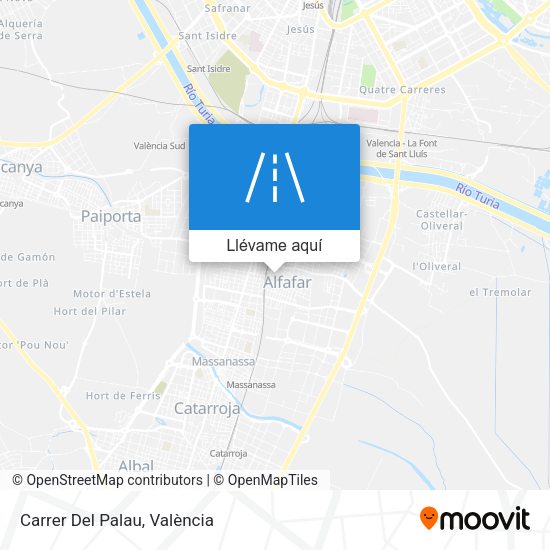 Mapa Carrer Del Palau