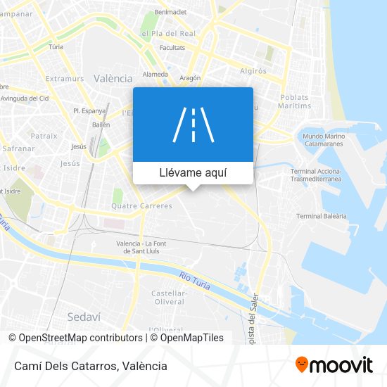 Mapa Camí Dels Catarros