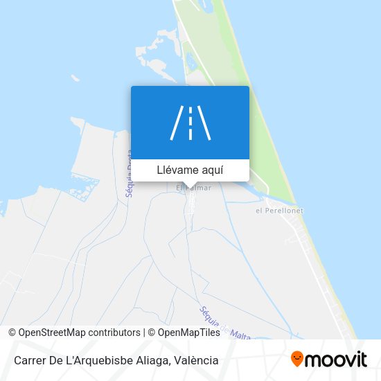 Mapa Carrer De L'Arquebisbe Aliaga