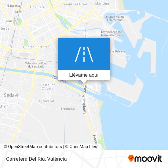 Mapa Carretera Del Riu