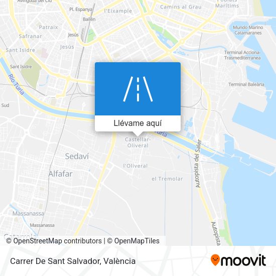 Mapa Carrer De Sant Salvador