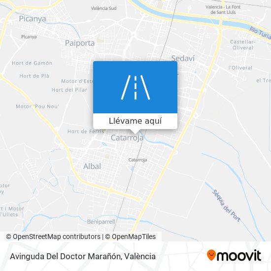 Mapa Avinguda Del Doctor Marañón