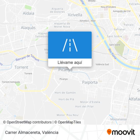 Mapa Carrer Almacereta