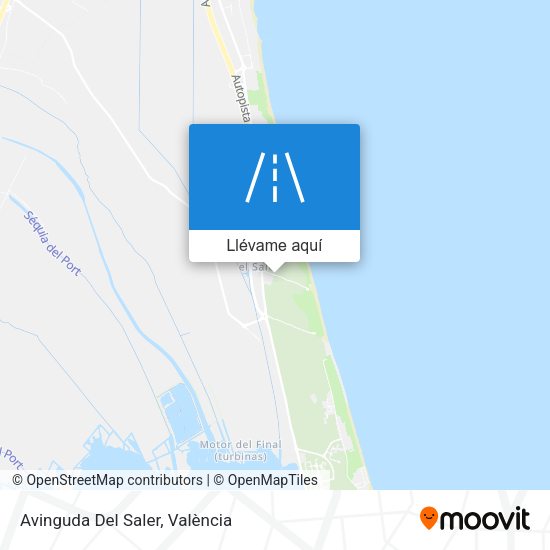 Mapa Avinguda Del Saler