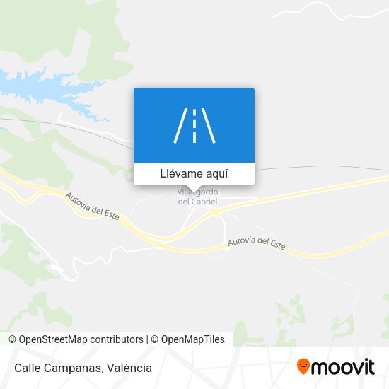Mapa Calle Campanas