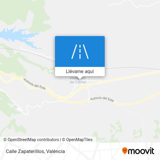 Mapa Calle Zapaterillos
