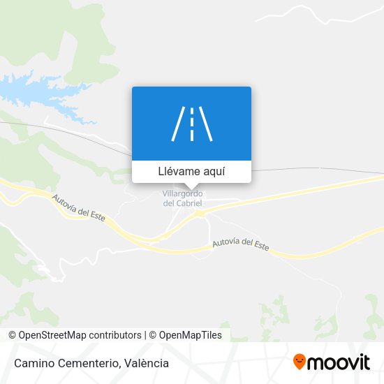 Mapa Camino Cementerio