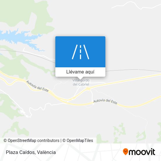 Mapa Plaza Caídos