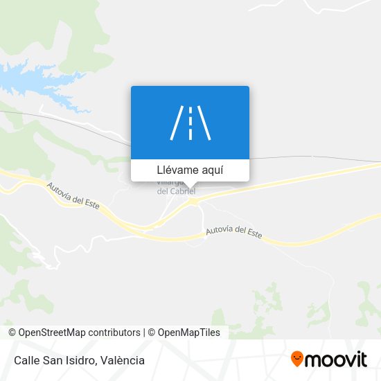 Mapa Calle San Isidro