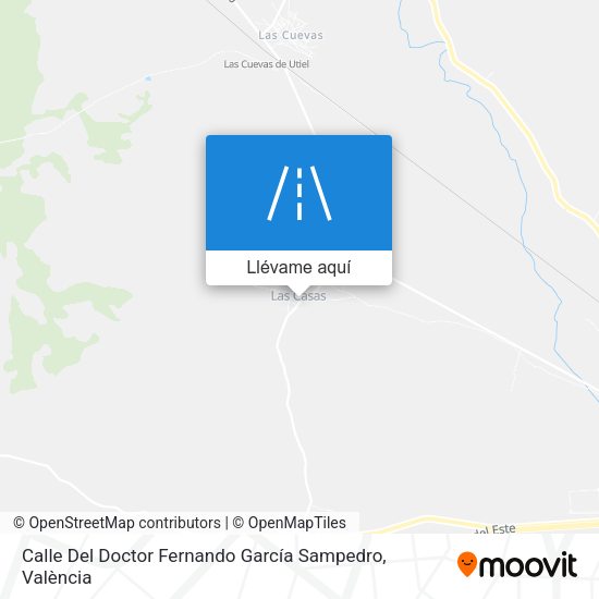 Mapa Calle Del Doctor Fernando García Sampedro