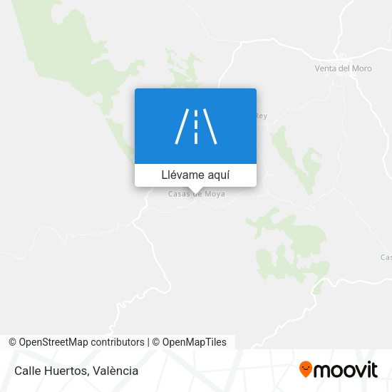 Mapa Calle Huertos