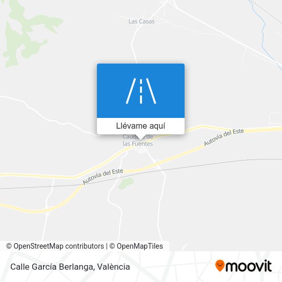 Mapa Calle García Berlanga