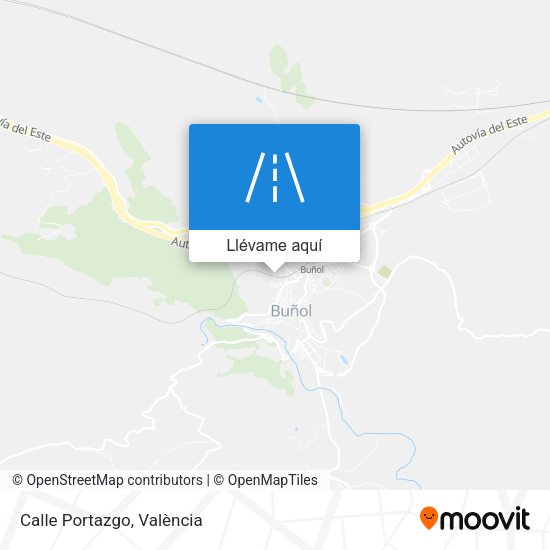 Mapa Calle Portazgo