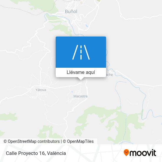 Mapa Calle Proyecto 16