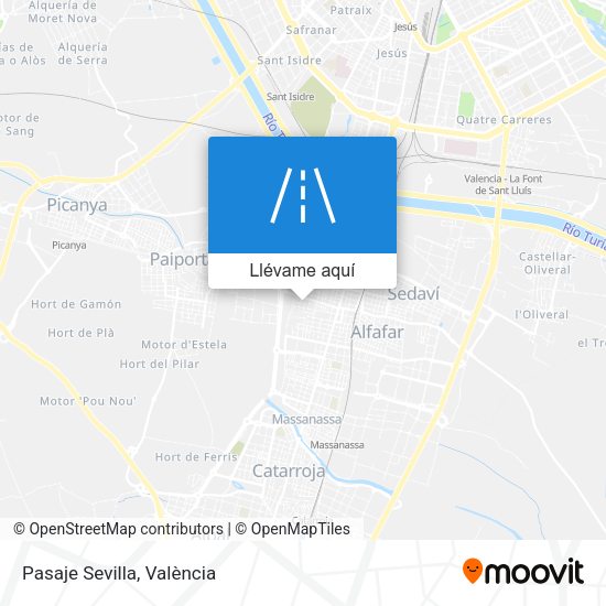 Mapa Pasaje Sevilla