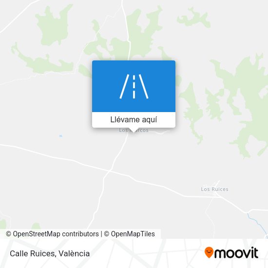 Mapa Calle Ruices