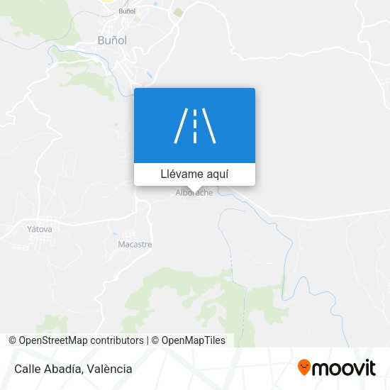 Mapa Calle Abadía