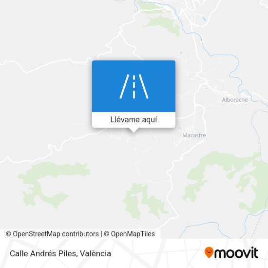 Mapa Calle Andrés Piles
