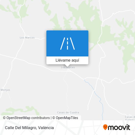 Mapa Calle Del Milagro