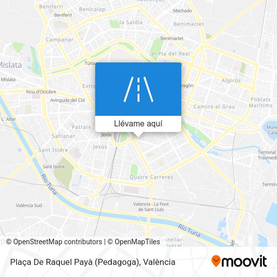 Mapa Plaça De Raquel Payà (Pedagoga)