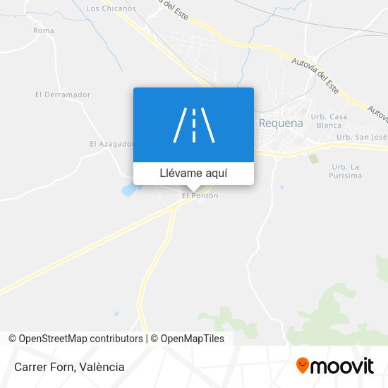 Mapa Carrer Forn